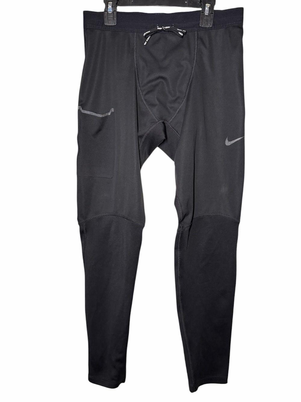 Nike Black Men’s Performance Compression Tights with Pocket